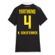 Borussia Dortmund Nico Schlotterbeck #4 Replike Gostujuci Dres za Ženska 2026-27 Kratak Rukav